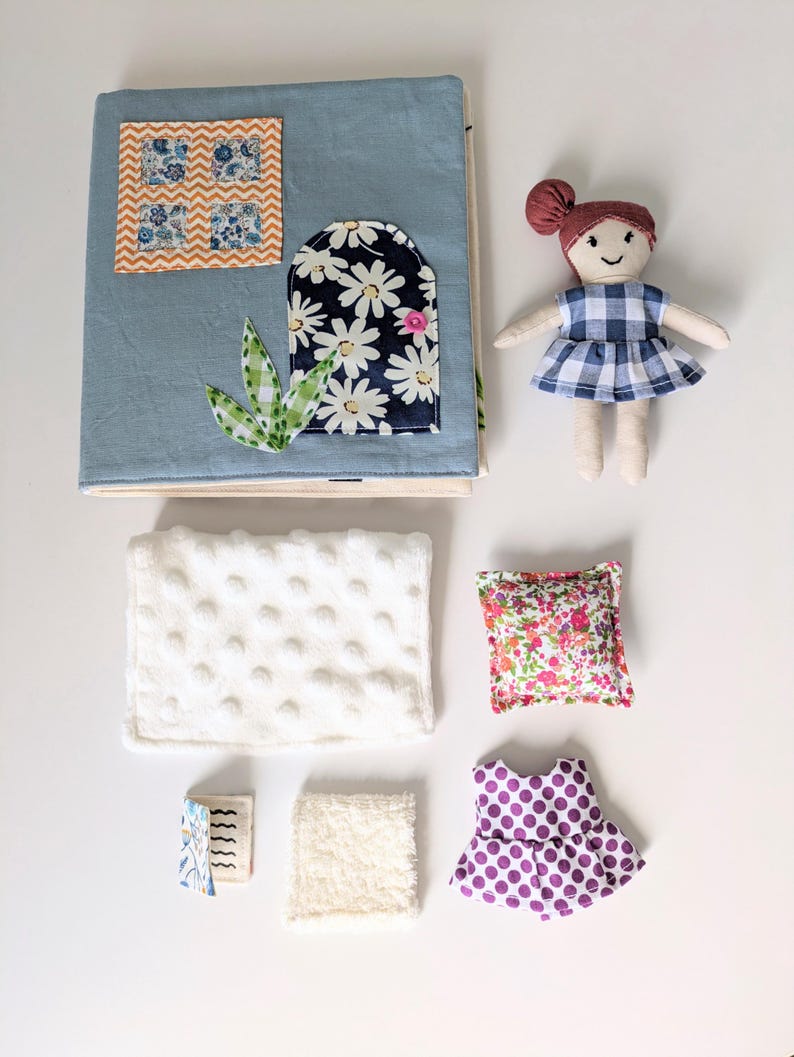 Dollhouse and Adventure Book Sewing Pattern