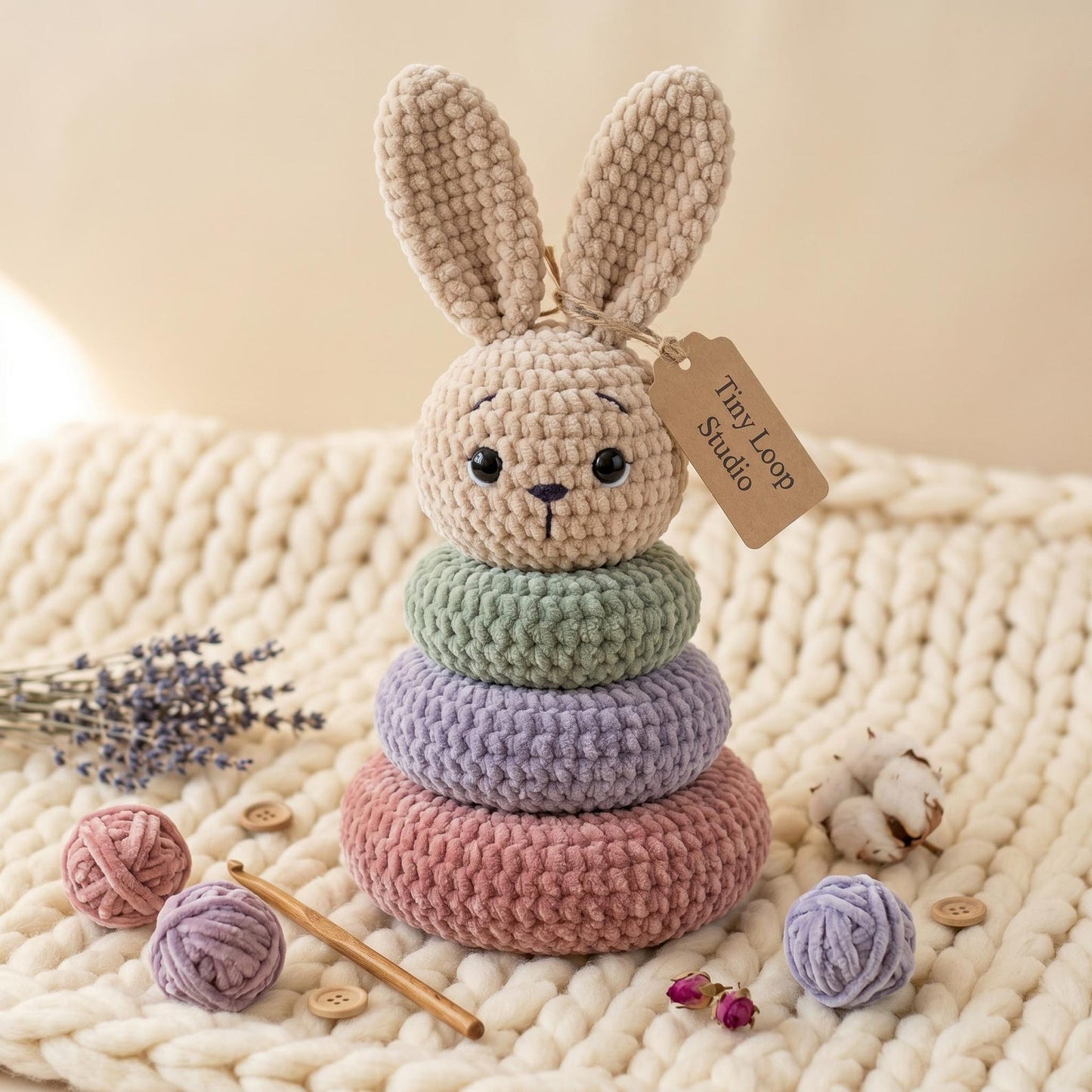 Crochet Stacking Rings Pattern