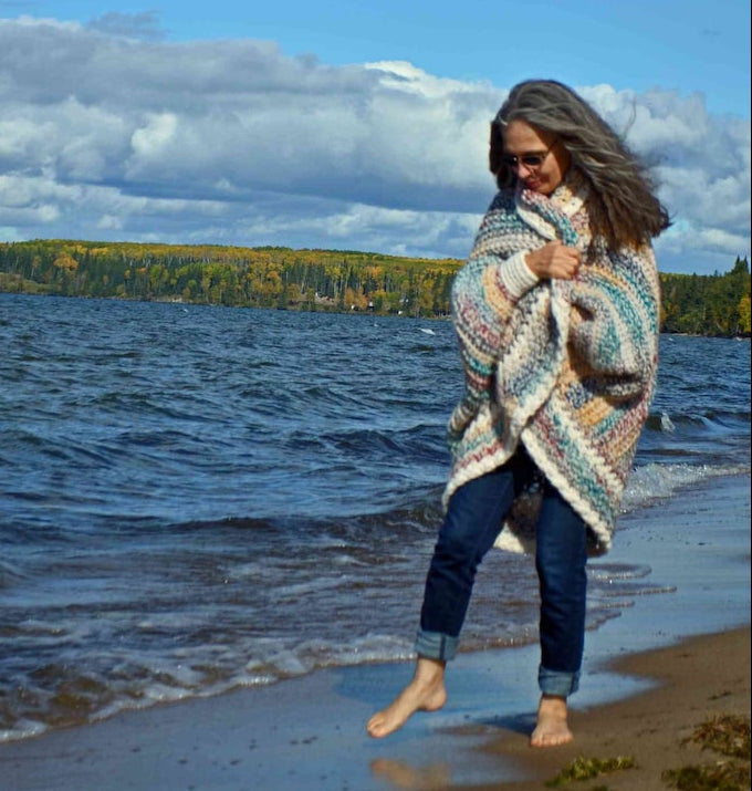 Luxe Oversized Shrug Cardigan Crochet Pattern
