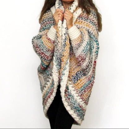 Luxe Oversized Shrug Cardigan Crochet Pattern
