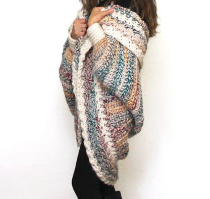 Luxe Oversized Shrug Cardigan Crochet Pattern