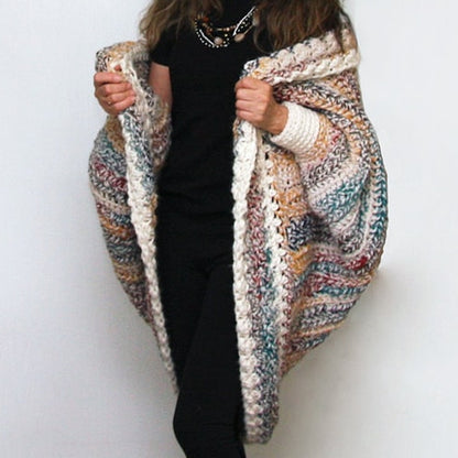 Luxe Oversized Shrug Cardigan Crochet Pattern