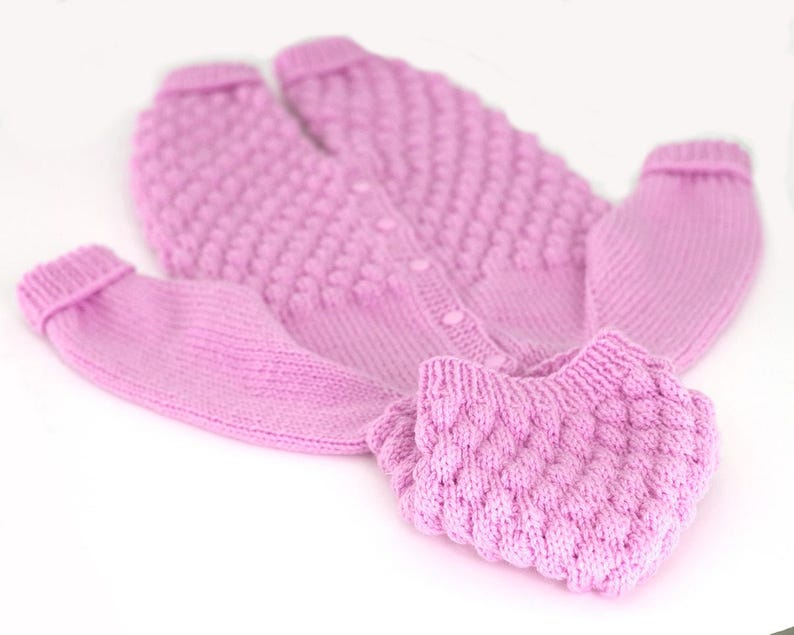Baby Jumpsuit with Hood Knitting Pattern