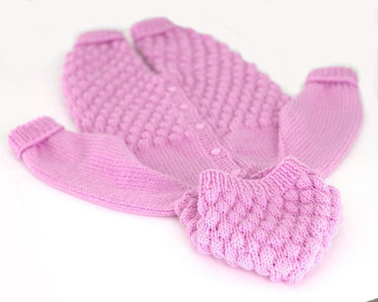 Baby Jumpsuit with Hood Knitting Pattern