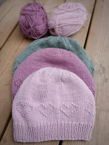 Children's hat knitting pattern