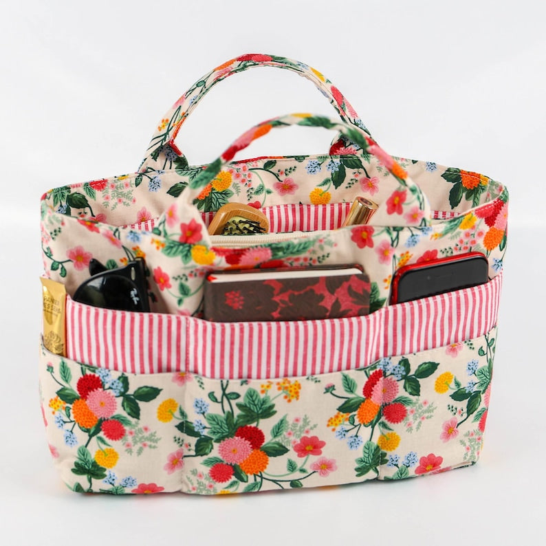 Organizer bag sewing PDF pattern