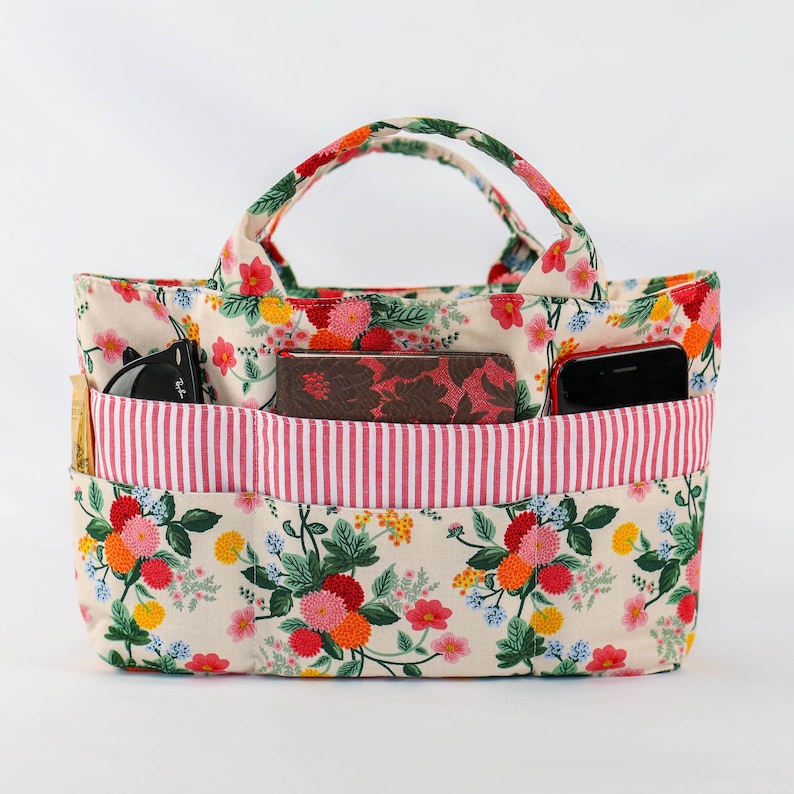 Organizer bag sewing PDF pattern