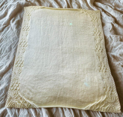 Fairytale Baby Blanket Cable Knit Pattern