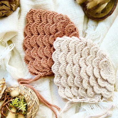 Heirloom Style Crochet Baby Bonnet Pattern