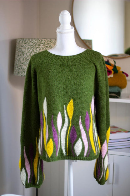 Achira sweater knitting pattern