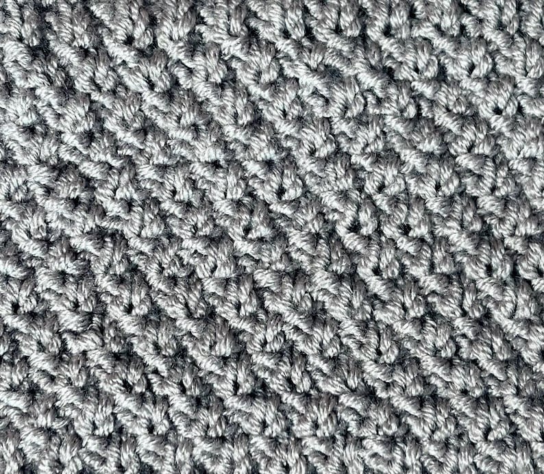 Reversible Textured Scarf Knitting Pattern