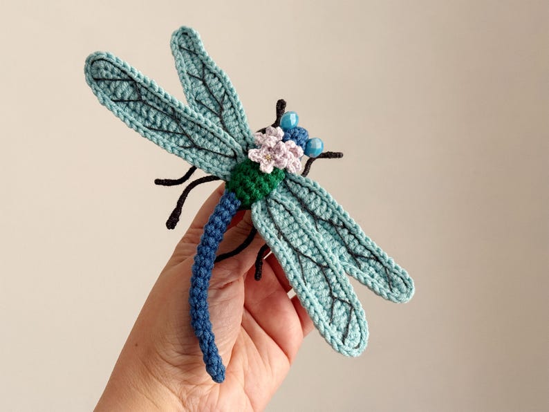 Crochet Dragonfly Pattern