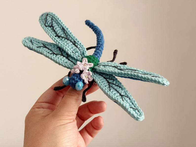 Crochet Dragonfly Pattern