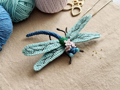 Crochet Dragonfly Pattern