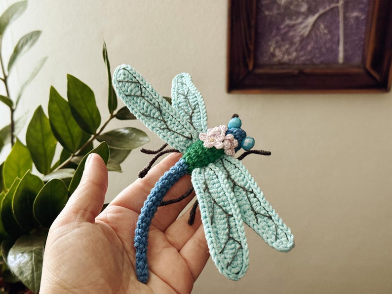 Crochet Dragonfly Pattern