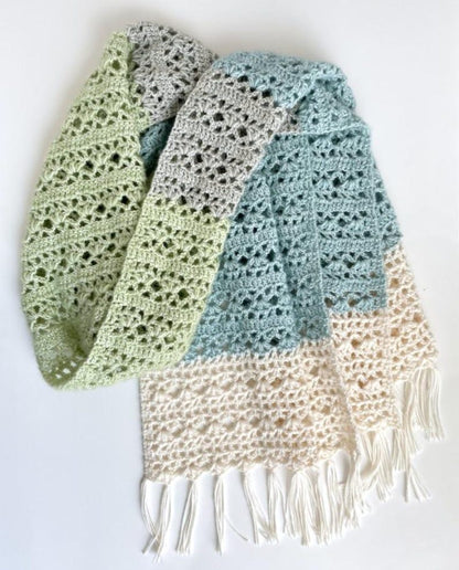 Seabreeze Scarf Crochet pattern