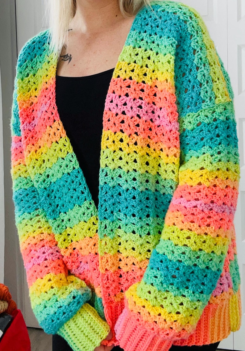 The Queerberry Cardigan Crochet Pattern