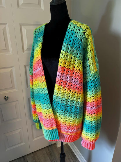 The Queerberry Cardigan Crochet Pattern