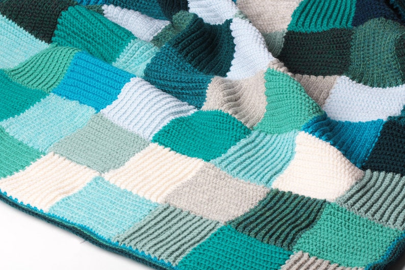 Beginner Crochet Textured Blanket Pattern