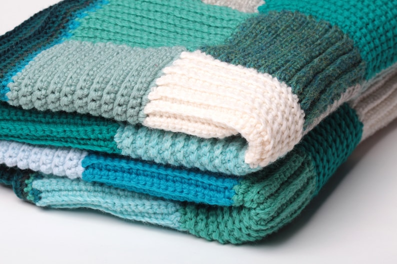 Beginner Crochet Textured Blanket Pattern