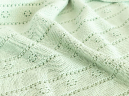 Baby blanket knitting pattern
