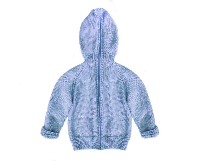 Baby Hooded Knitting Pattern