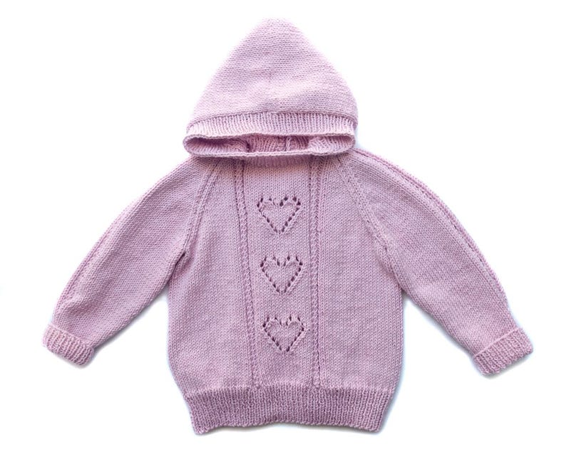 Baby Hooded Knitting Pattern