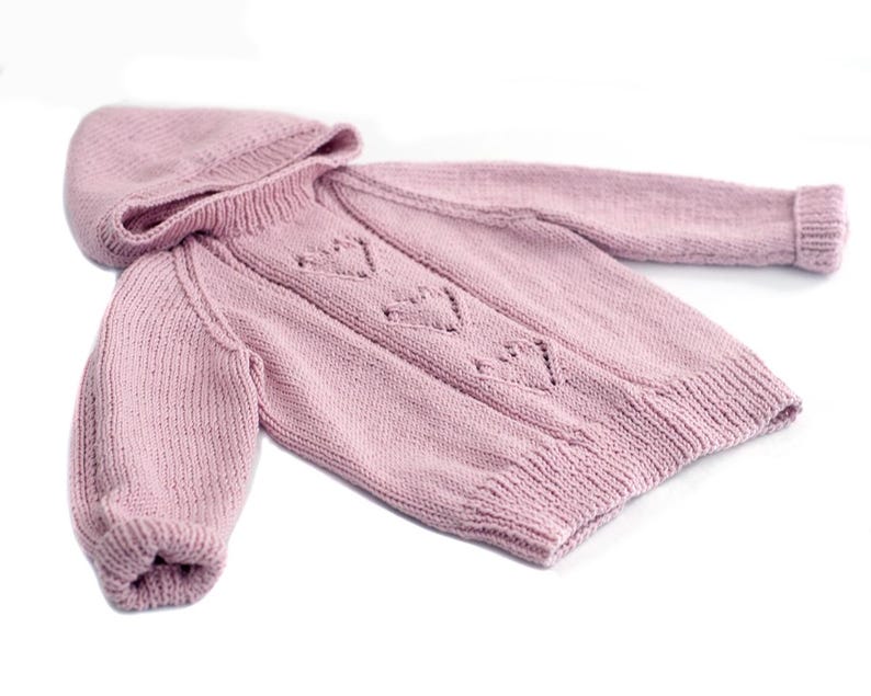 Baby Hooded Knitting Pattern