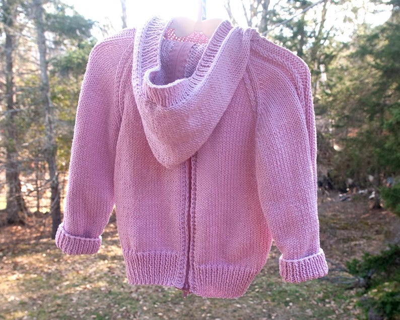 Baby Hooded Knitting Pattern