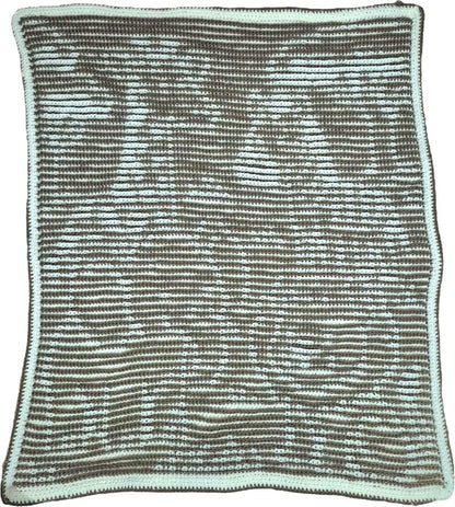 Safari Animals - Overlay Mosaic Baby Blanket Crochet Pattern