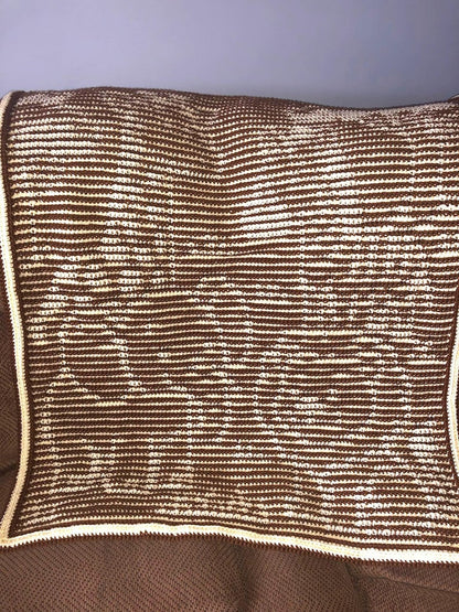 Safari Animals - Overlay Mosaic Baby Blanket Crochet Pattern