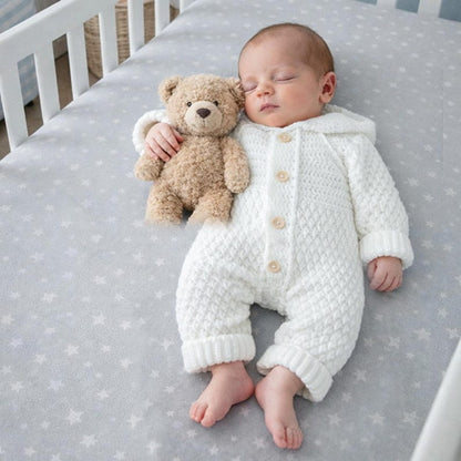 Hooded One Piece Jumpsuit crochet pattern