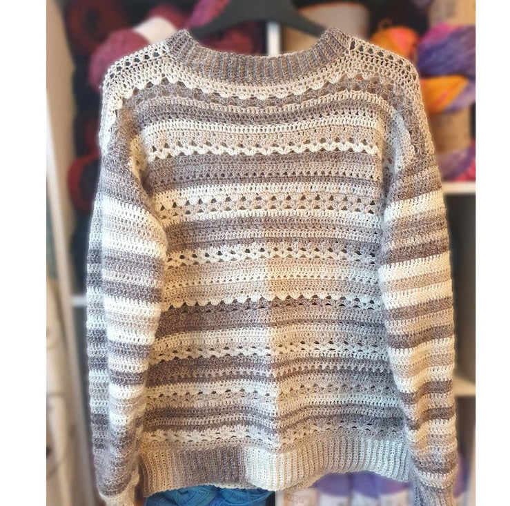 Crochet Sweater Pullover Pattern