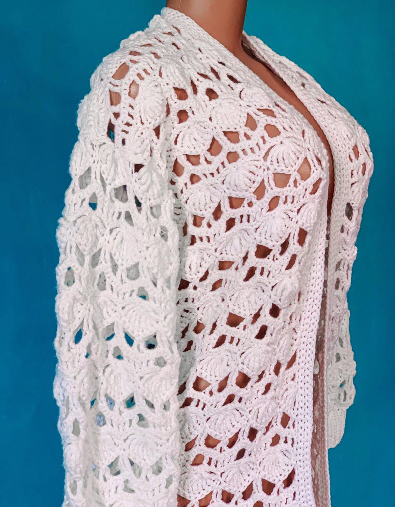 Skull Crochet Cardigan Pattern