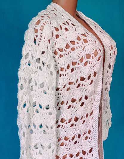 Skull Crochet Cardigan Pattern