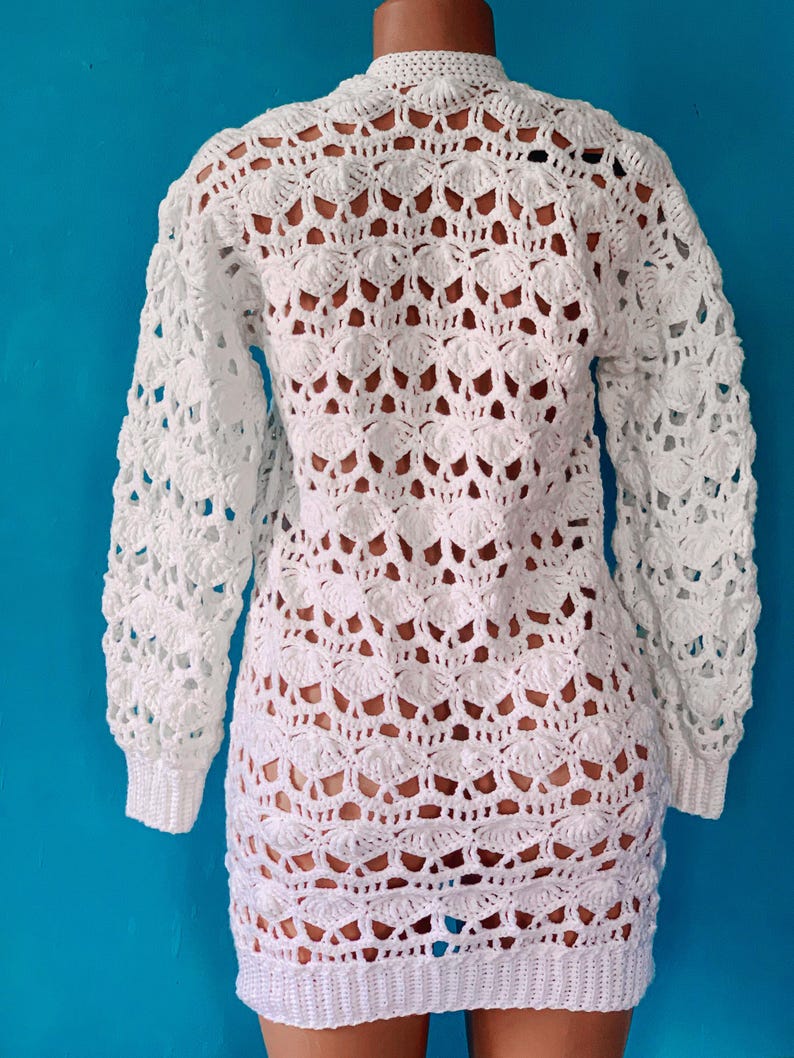 Skull Crochet Cardigan Pattern