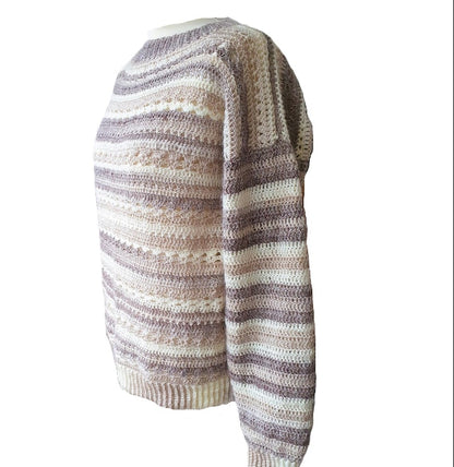 Crochet Sweater Pullover Pattern