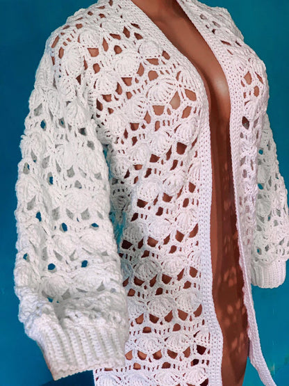 Skull Crochet Cardigan Pattern