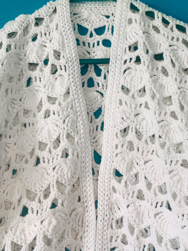 Skull Crochet Cardigan Pattern