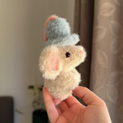 Bellflower Mouse crochet pattern