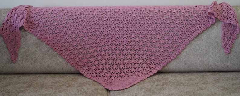Easy Boho Lace Wrap Crochet Pattern