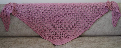 Easy Boho Lace Wrap Crochet Pattern
