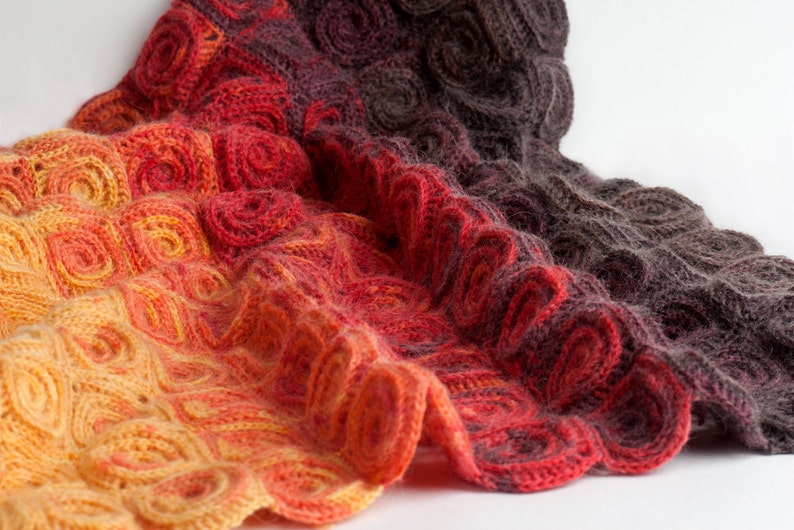 Crochet Fire Blanket Pattern