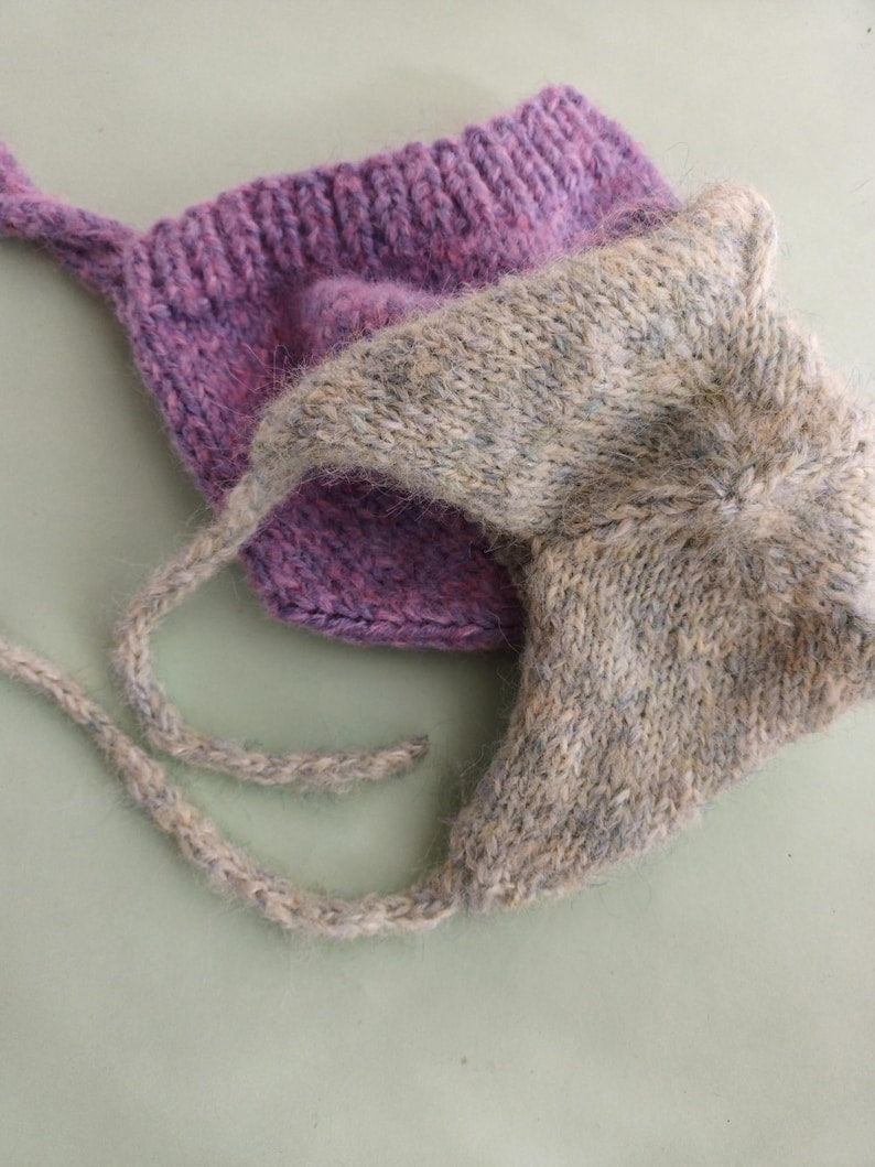 Cat Ears bonnet Knitting Pattern