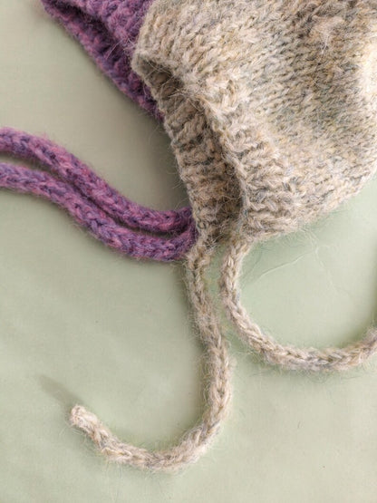 Cat Ears bonnet Knitting Pattern