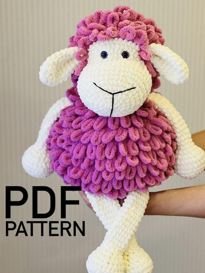 Crochet sheep pattern