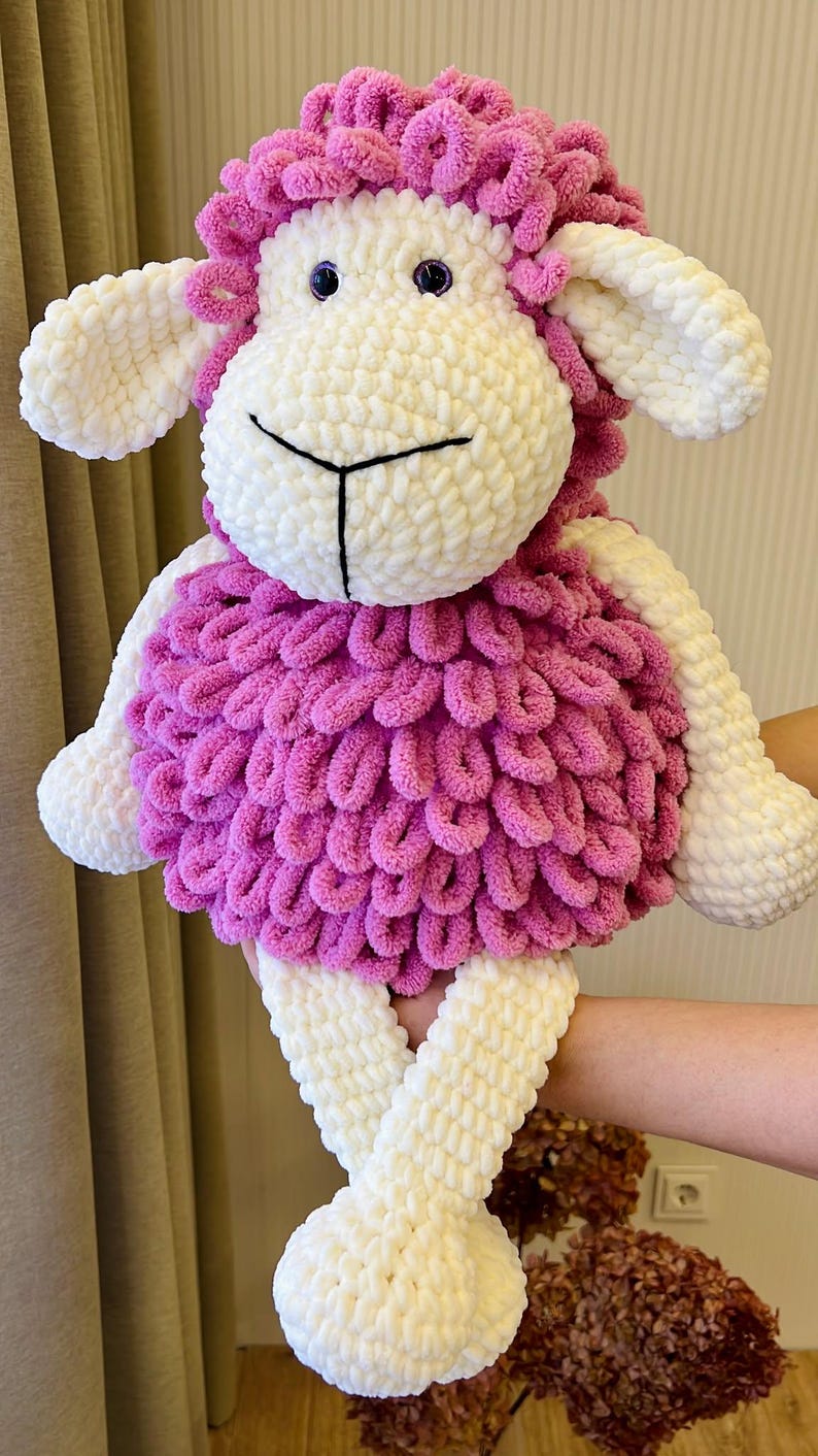 Crochet sheep pattern