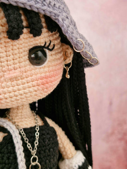 Jesie Skater Girl Crochet Doll Pattern
