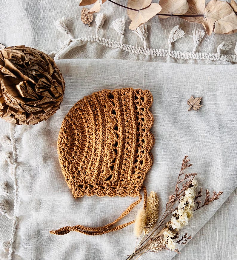 Crochet Baby Bonnet Pattern