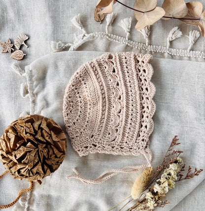 Crochet Baby Bonnet Pattern